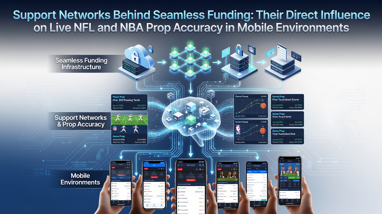 Support networks assisting with mobile funding for sports betting