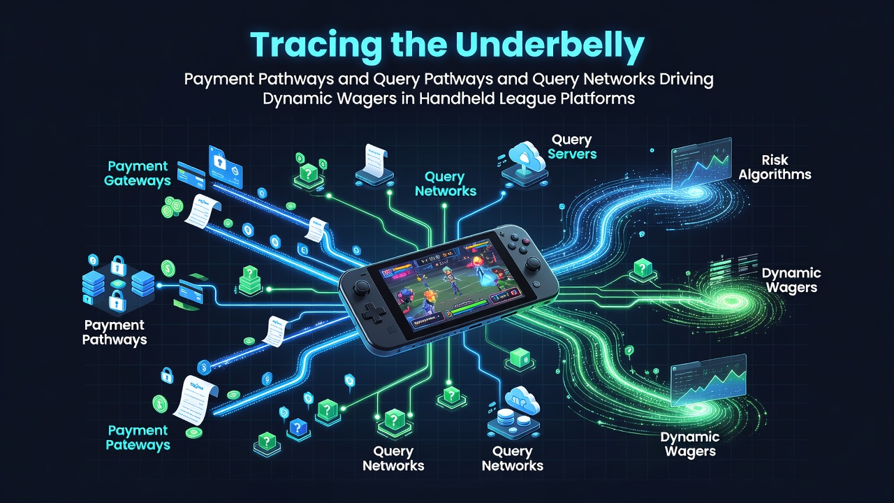 Diagram illustrating payment transaction flows and query resolution paths in mobile sports betting applications