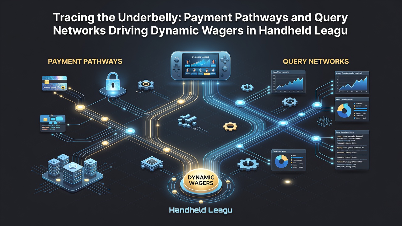 Illustration of query handling workflows integrated with mobile payment systems for sports betting